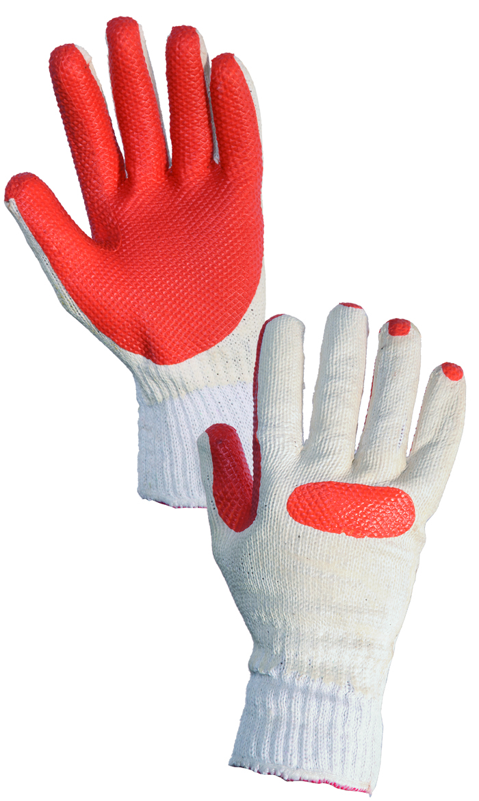 BLANCHE povrstvené rukavice v latexe