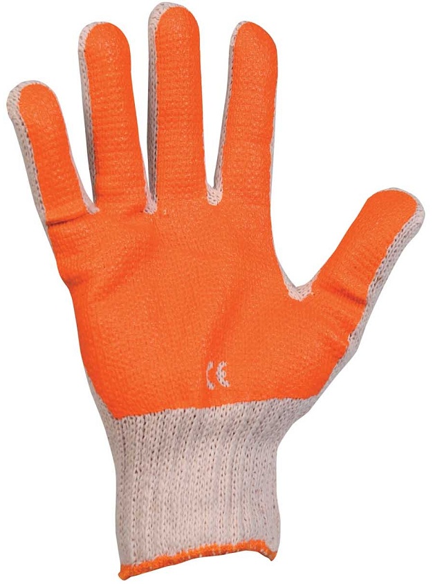 SCOTER  povrstvené rukavice v PVC 10"